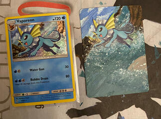 Pokémon Re-Painted Cards Examples: